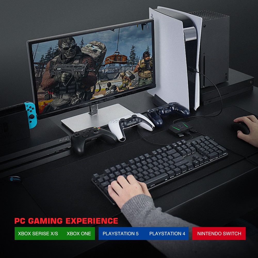 LEADJOY VX2 AimBox Keyboard Mouse Controller Adapter Converter