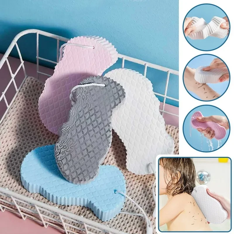 3D Body Rubbing Sponge Fish Scale