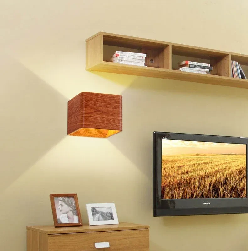Square LED Indoor Lighting Wall Lamp