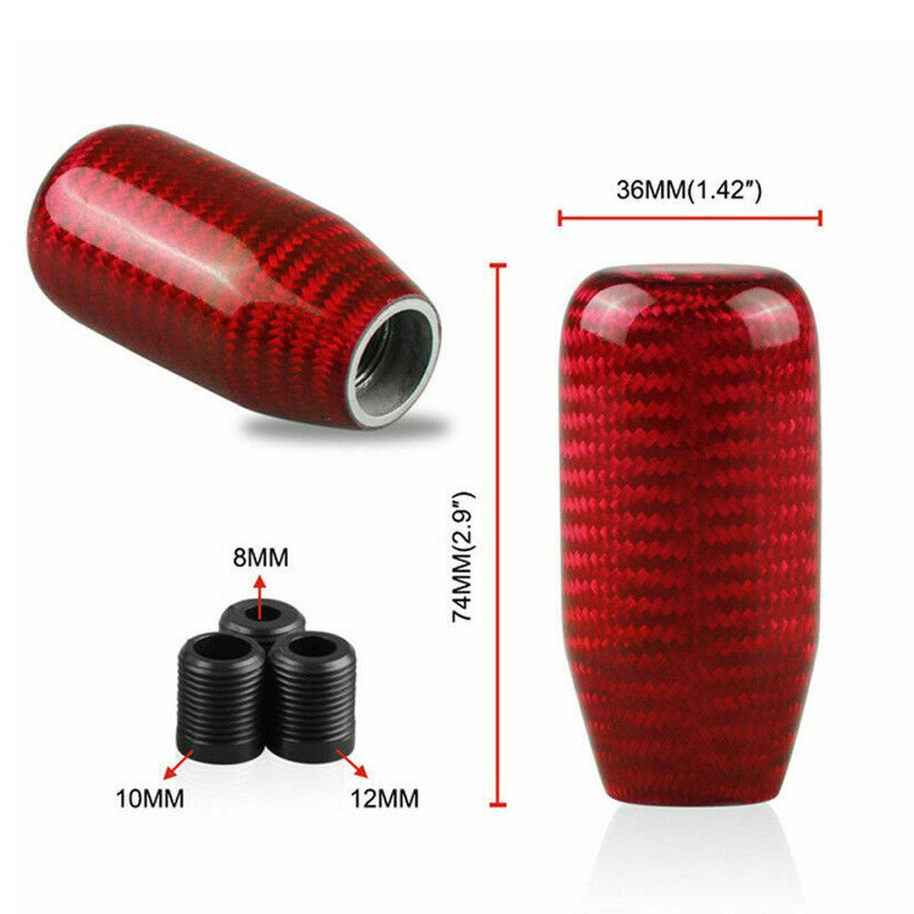 Short Carbon Fiber Gearshift For Automobile Refitting
