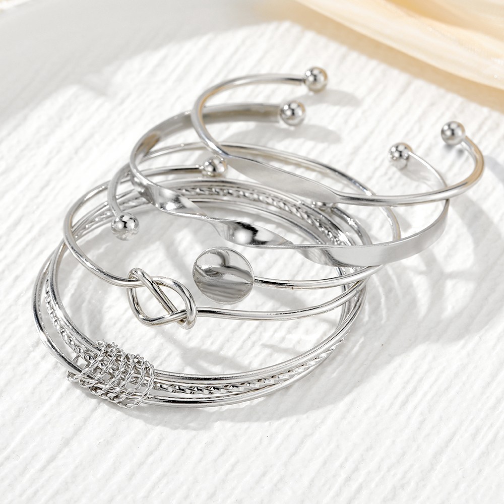 IPARAM Punk Trendy Multilayer Bracelets for Women
