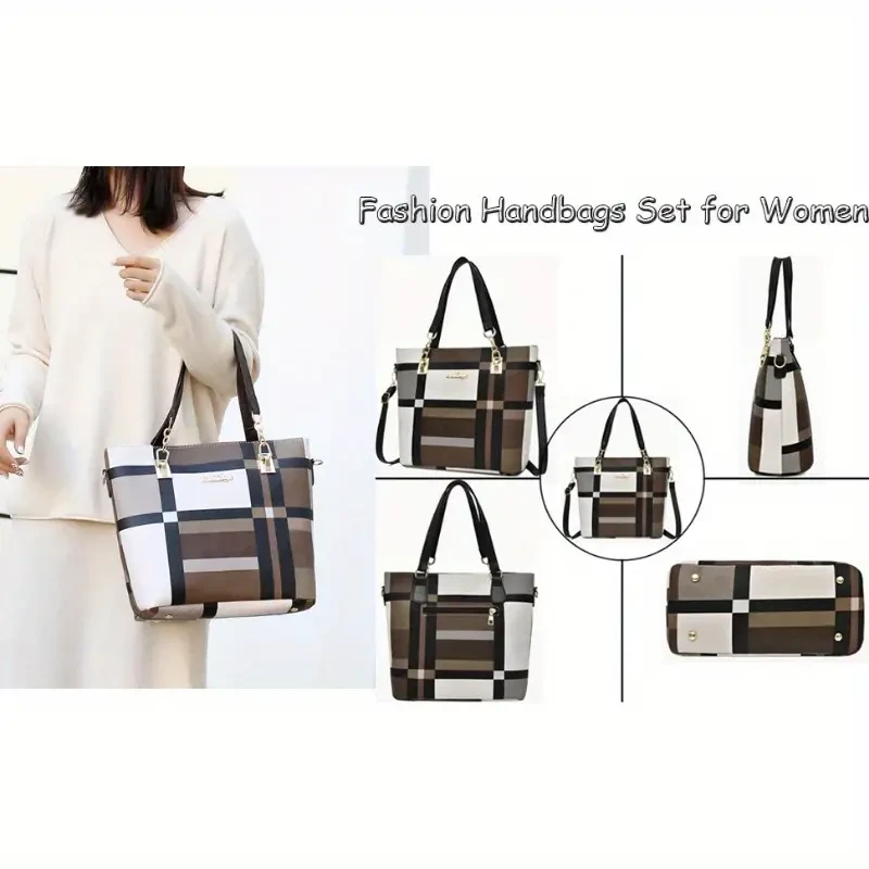 6-Pcs Womens Handbags Tote Bags Shoulder Bag Purses Satchel Bag Top-Handle Handbag Crossbody Bag Wallet Clutch 4,021 reviews 4.7 All reviews are from verified purchases Item reviews (4,021) Provider reviews (15,616) avatar Peti Campbel in  on May 5, 2024