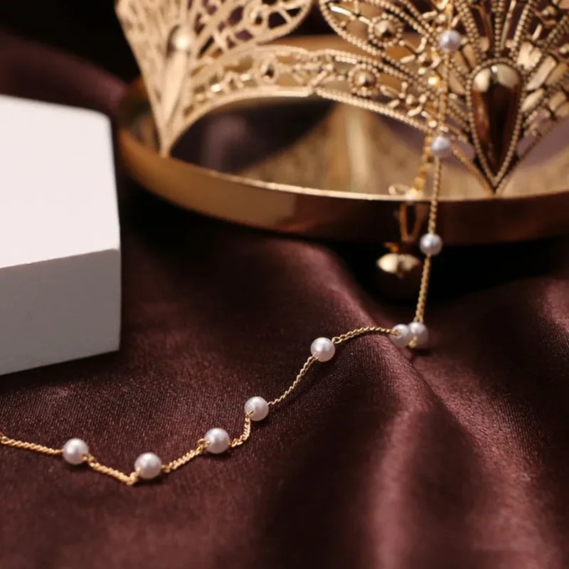 Korean Style Pearl Choker Necklace