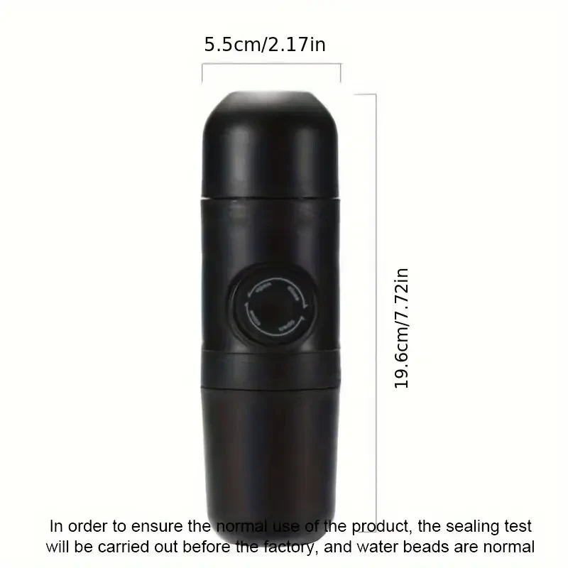 Capsule type portable espresso pot