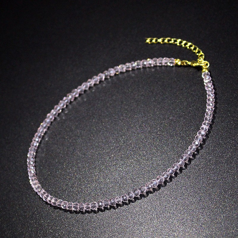 Fashion Simple Black Beads Choker Necklace