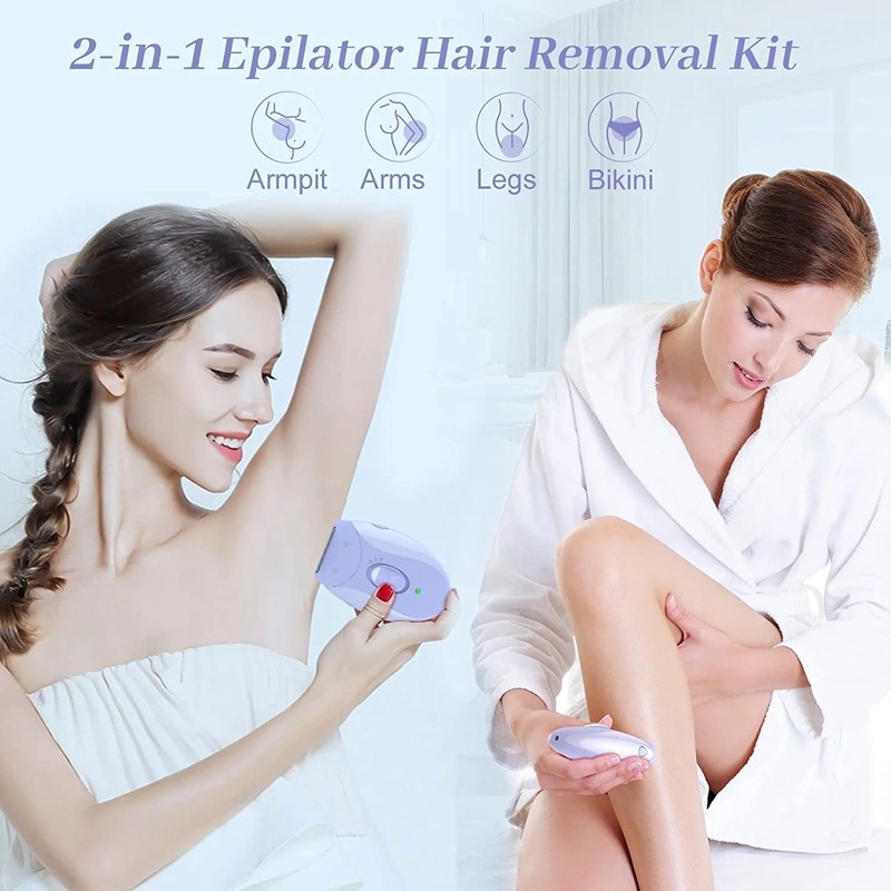 Kemei 4-in-1 Women Epilator and Electric Shaver