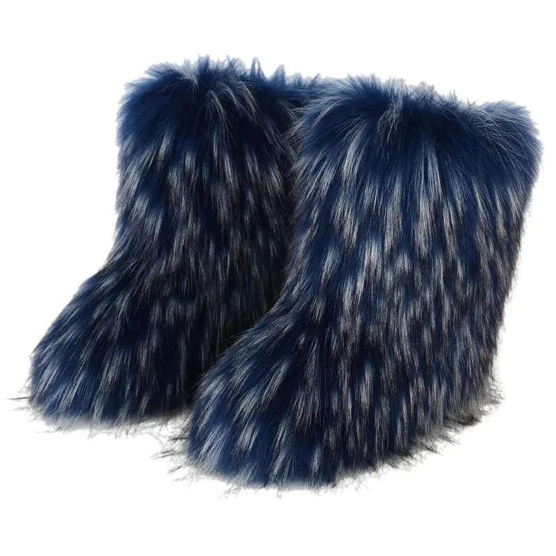 Fluffy Fur Boots