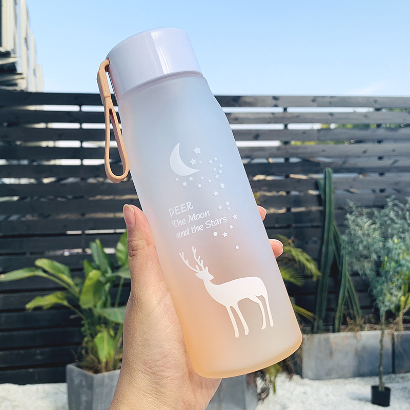 Children's Cup Girl Student Korean Gradient Drinking Cup Home Tea Cup Male