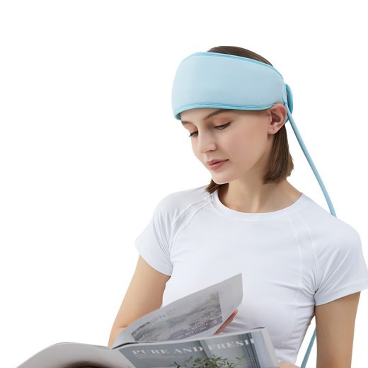 Head Massager Scalp Massage Instrument Artifact Battery Household Electric Kneading Massage Belt Hot Compress