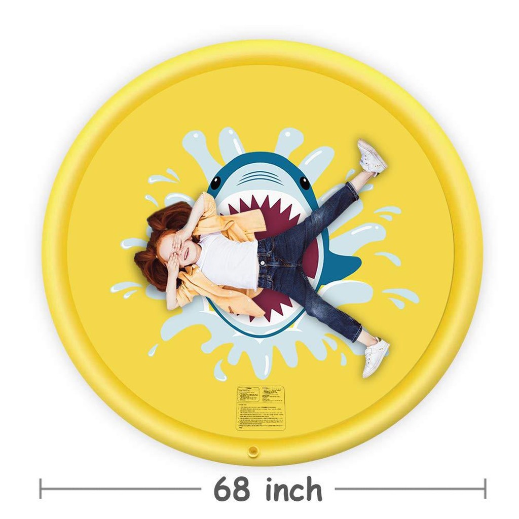 Shark  Water Spray Pad Toy