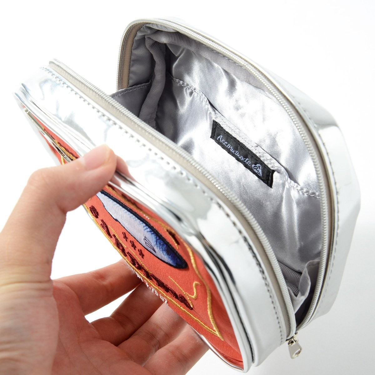 Large Capacity Cute Sardine Can Shape Storage Bag
