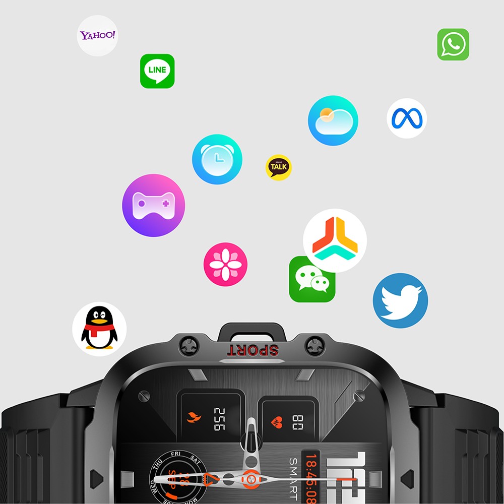 Original Men Smart Watch Bluetooth Call Fitness Clock