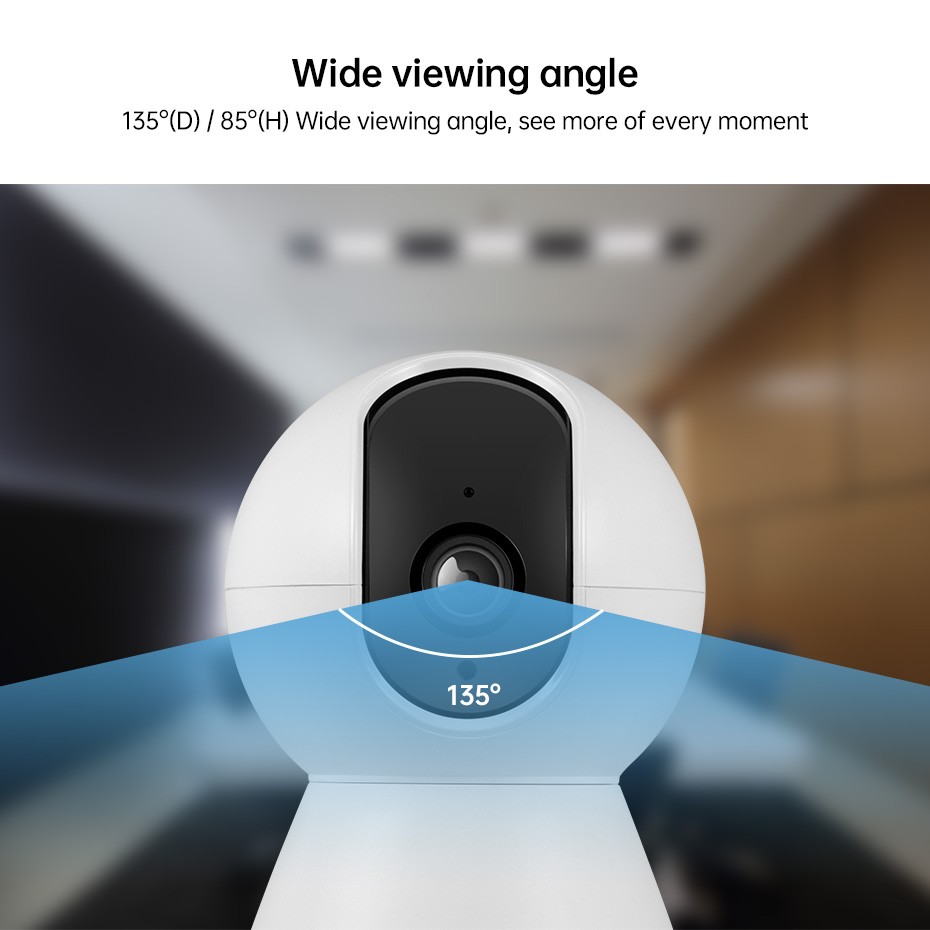 KERUI 5MP Tuya Smart Mini WiFi IP Camera