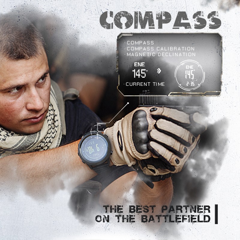 NORTH EDGE APACHE-46 Mens Digital Outdoor Sports Watch