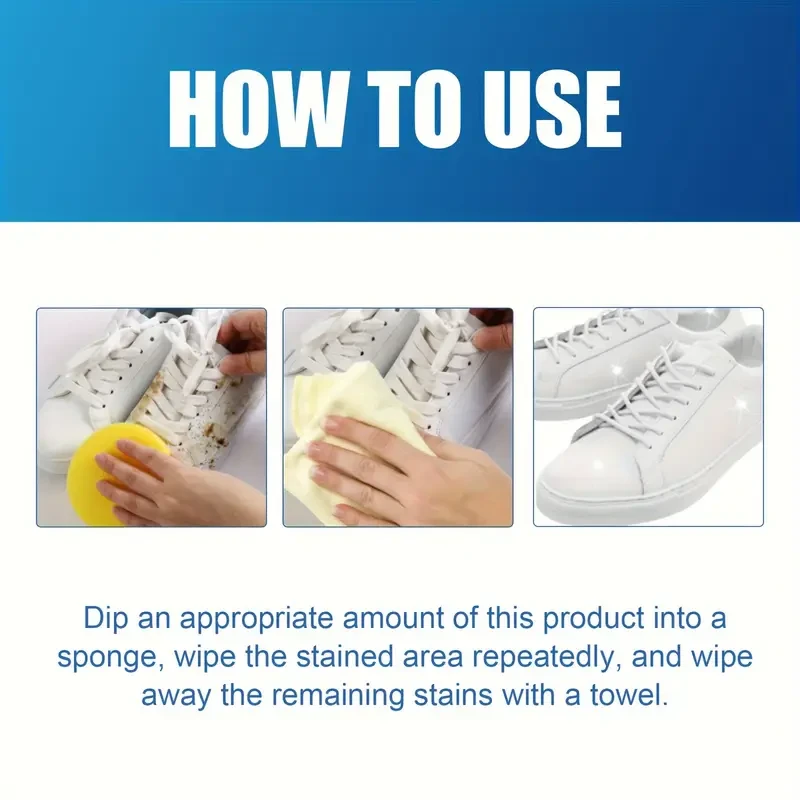 All-in-One Gel Sneaker Cleaner with Sodium Bicarbonate