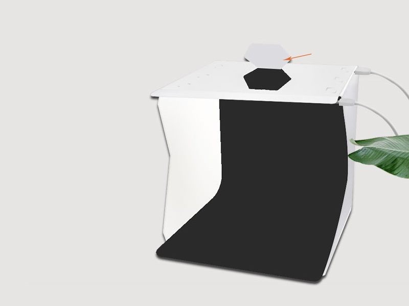 30cm PVC Foldable Photography STUDIO LED Light Tent, Medium