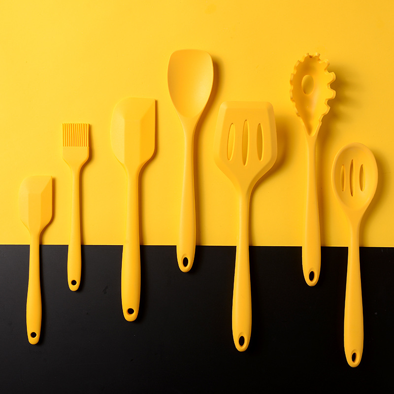Storage Bucket Yellow Silicone Kitchenware