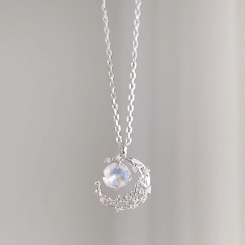 Dream Fall Star Moon Necklace Chain