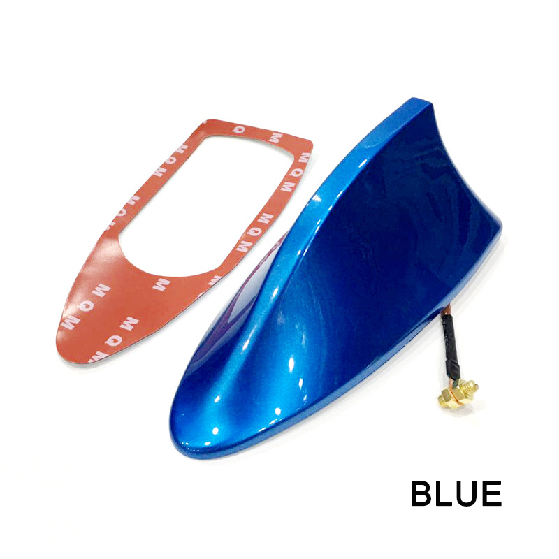 Car Shark Fin Antenna Cover Base  Stylish Radio Signal Aerial Replacement for Car Roof