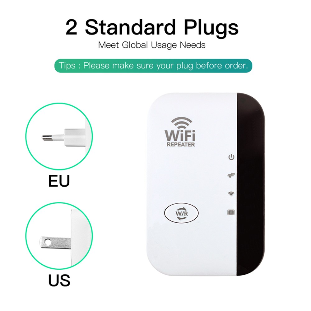 FENVI 300Mbps Wireless WiFi Repeater  802.11N Signal Extender and Amplifier