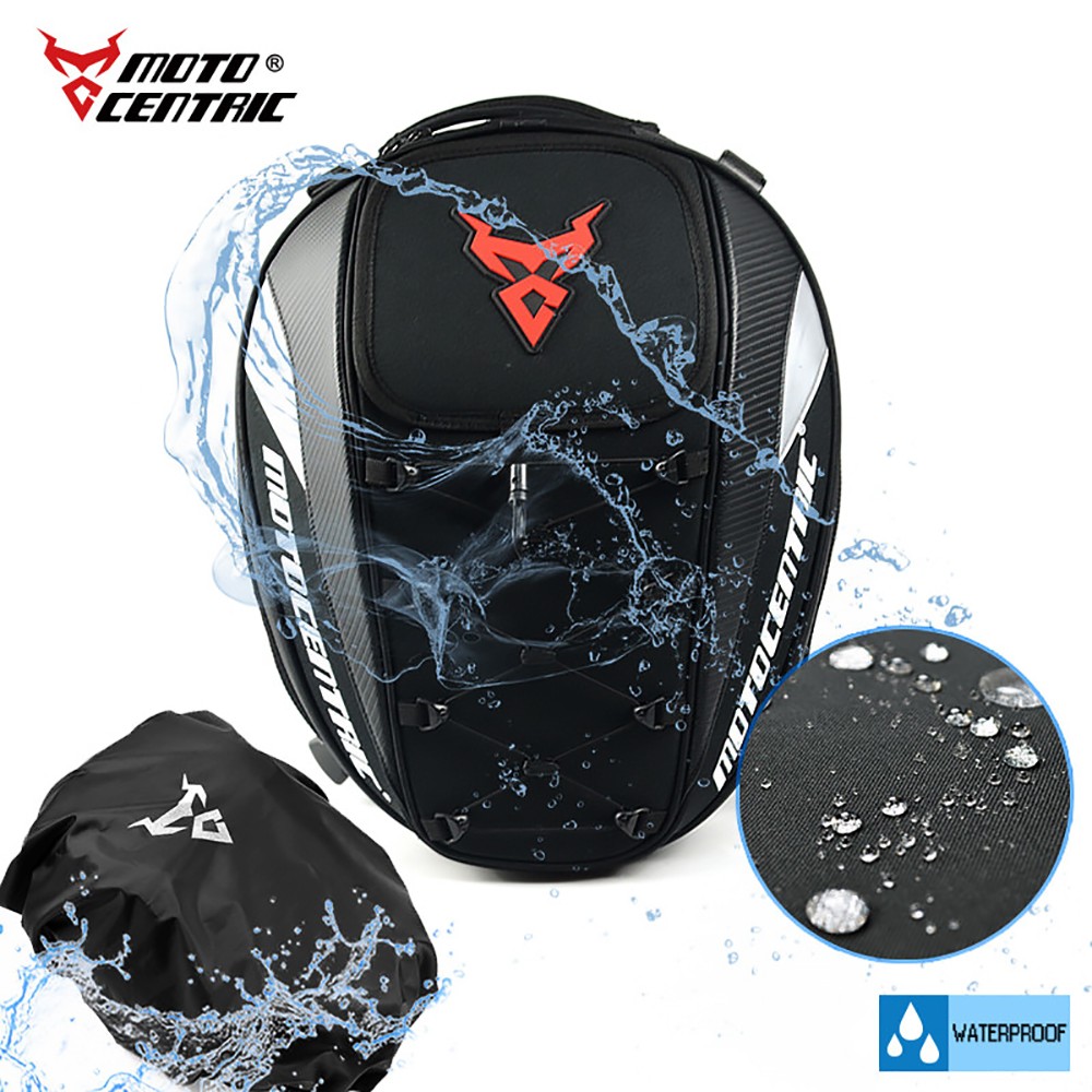 MOTOCENTRIC Motorcycle Back Seat Bag