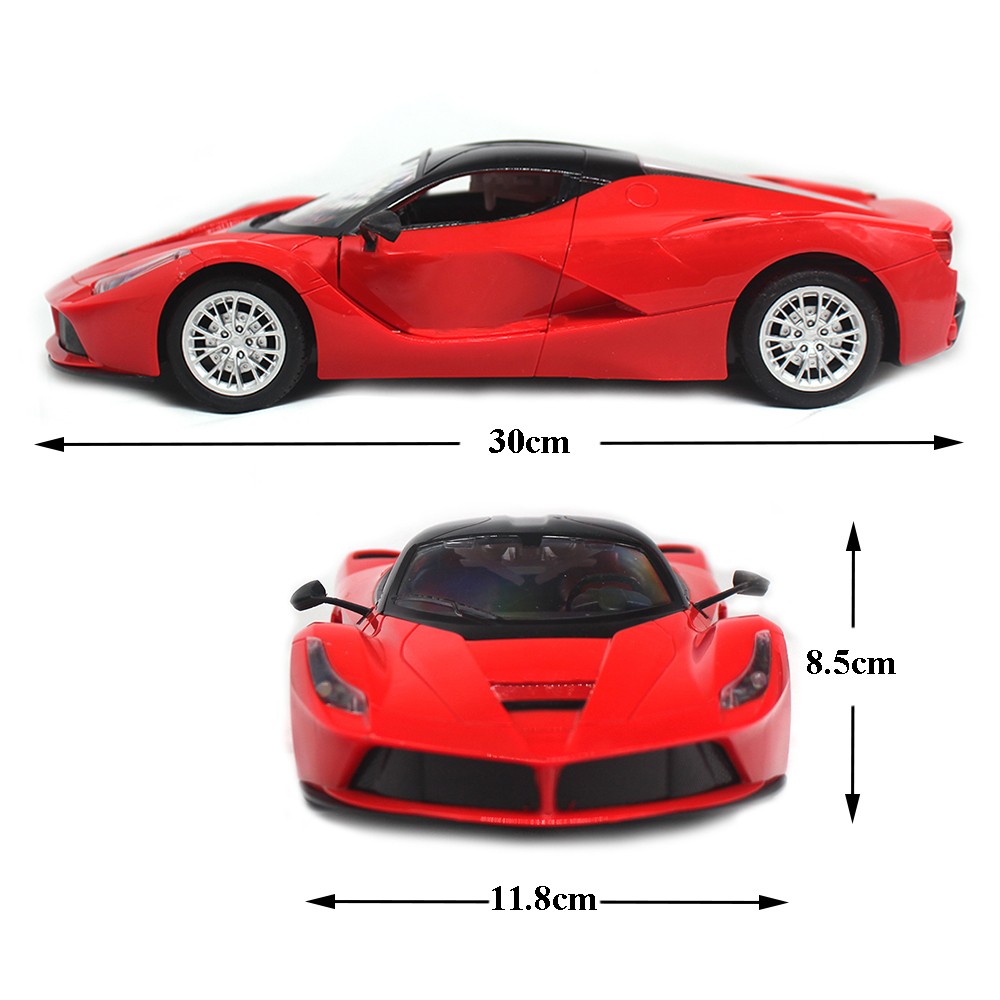Paisible 1:14 Electric RC Car  Classic Remote Control Vehicle with Openable Doors