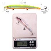 10 * Fishing Lures Hard Baits 3D Eyes 13.5cm 15.4g