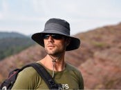Sun Hat Wide Brim Bucket Outdoor Fishing Hiking Cap UV Protection