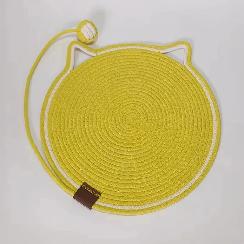 Braided Cotton Rope Cat Claw Mat