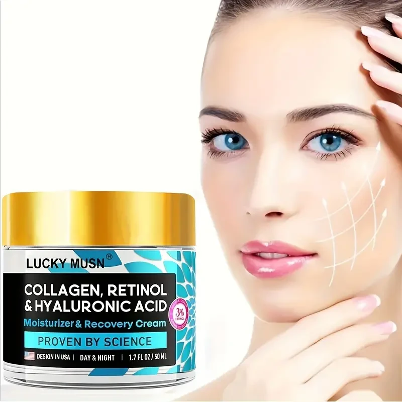 Collagen, Retinol & Hyaluronic Acid Cream