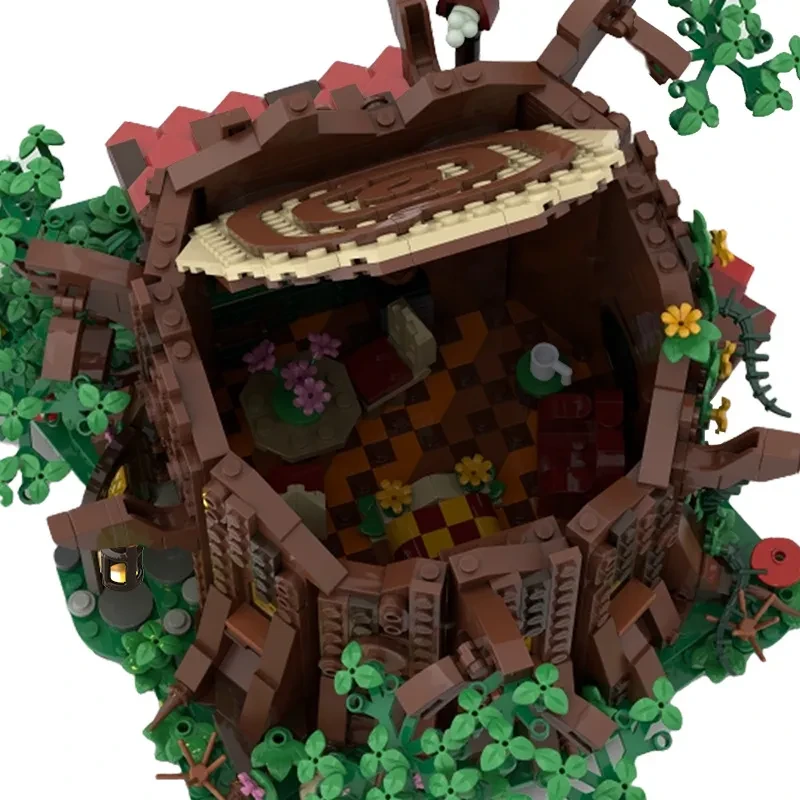 Building Blocks Fairy Cottage Forest Building Model Toy