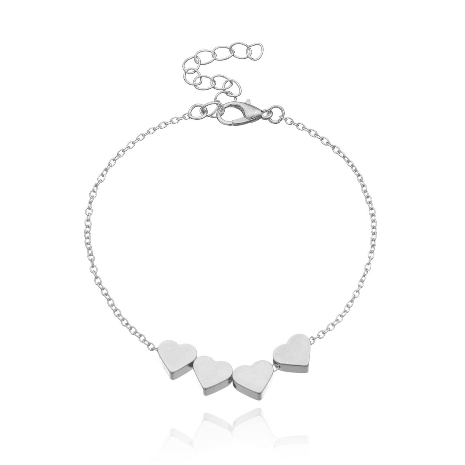 Fashion Jewelry Exquisite New Korean Fashion Heart Bracelet For Women