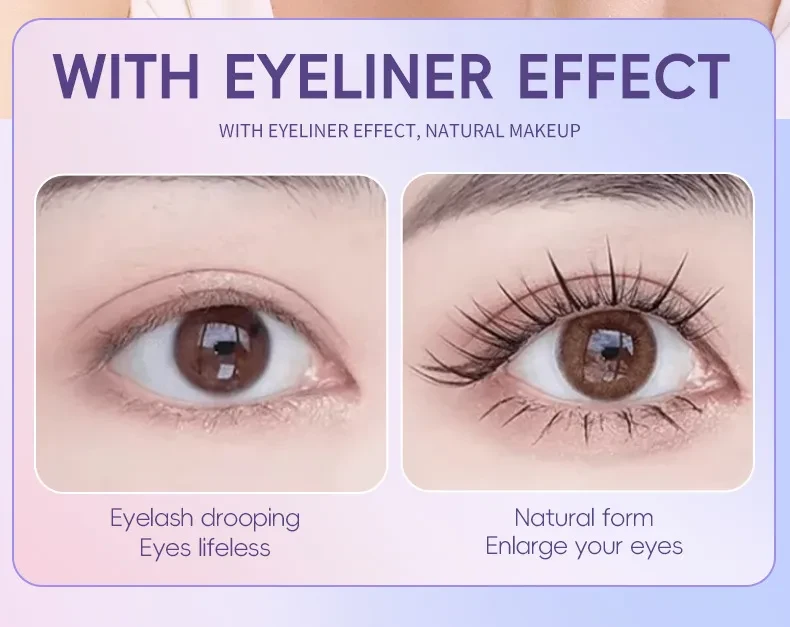 Natural Eyelashes Magnetic Suction False Eyelashes