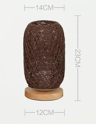Twine Sepak Takraw desk lamp