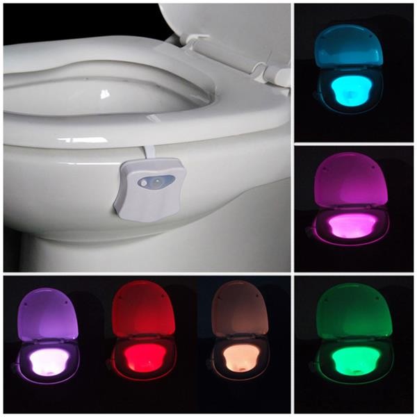 Led Toilet Night Light – Motion Sensor With 8 Colour Changes