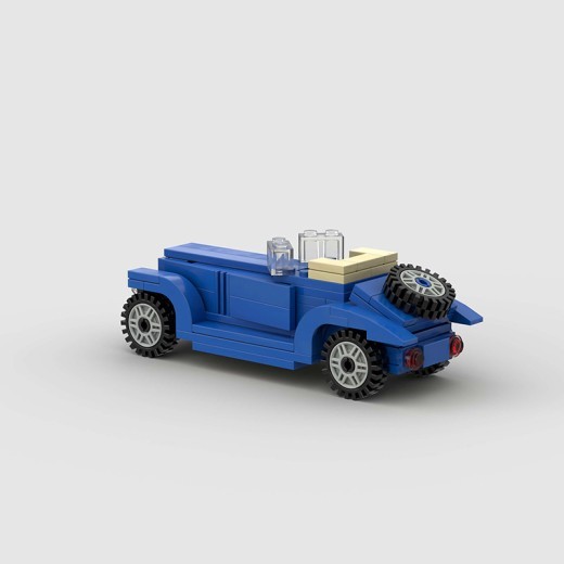 Small Particle Building Blocks Toy Nostalgic