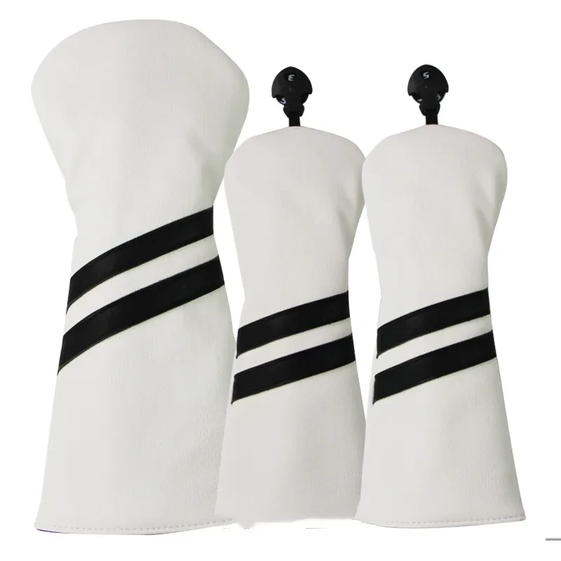 New Wood Club Cover Double Stripe Wood Club Head Cover Club