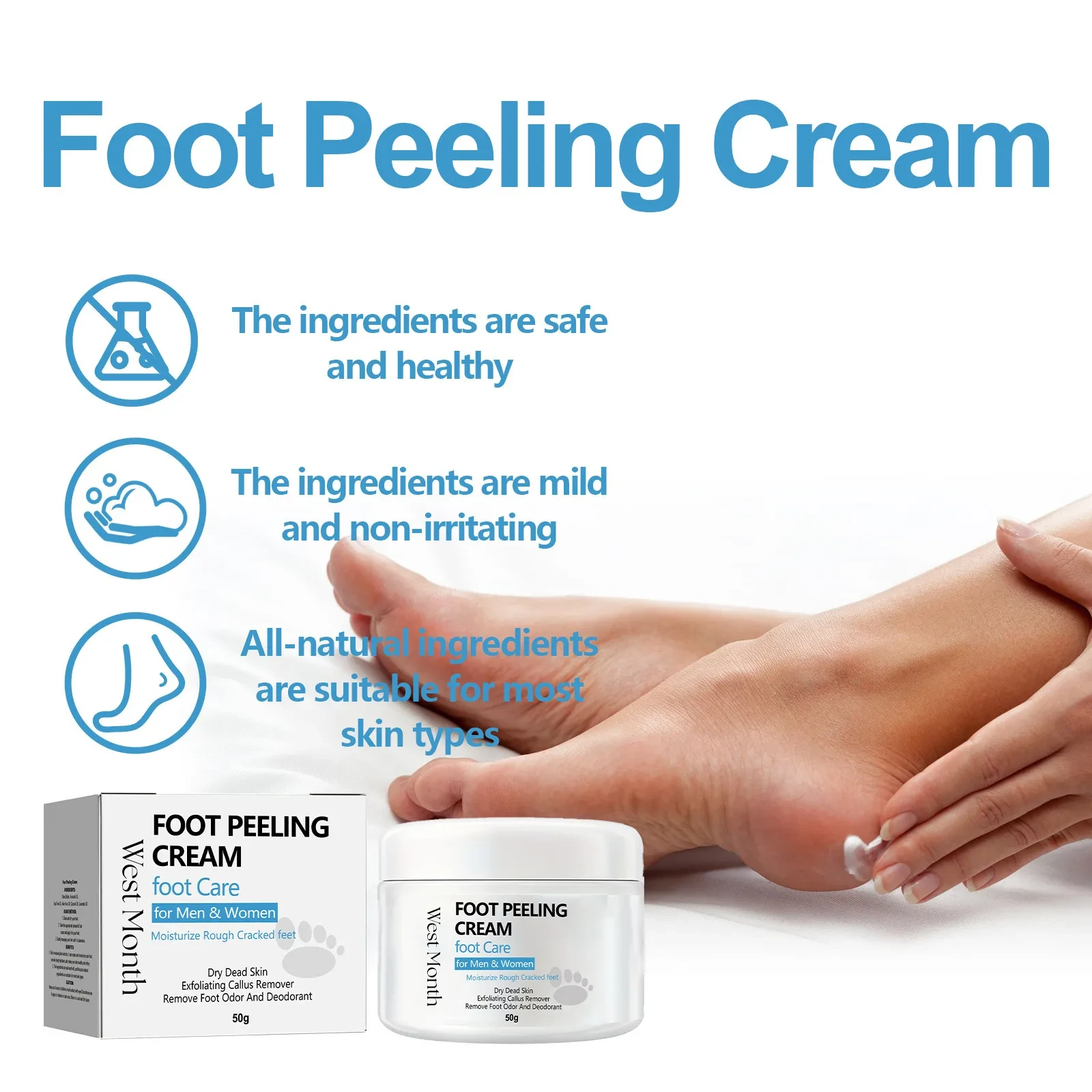 Foot Calluses Skin Neck Cream