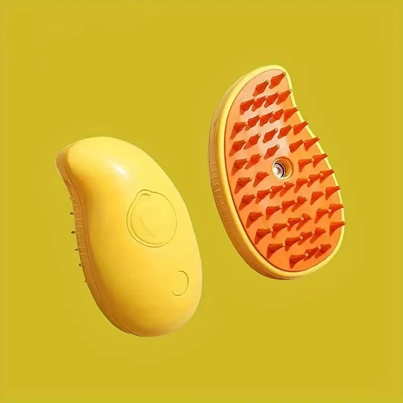 Self-Cleaning Steam Cat Brush  Pet Hair Removal Comb for Cats and Dogs