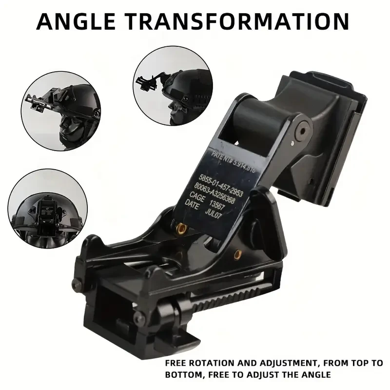 Tactical Night Vision Helmet Mount Rhino NVG PVS-14/PVS