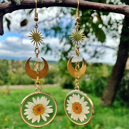 Bohemia Gave Her Eternal Flower Earrings
