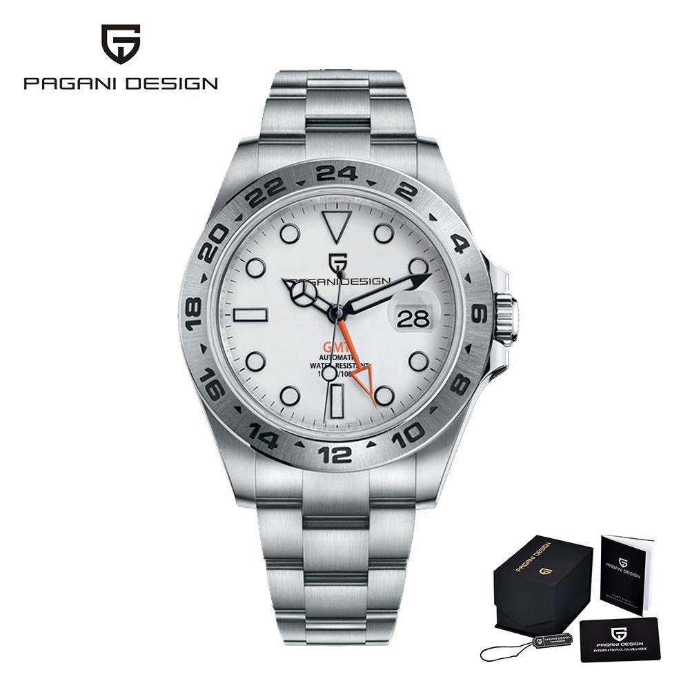 PAGANI Design Men's Automatic Mechanical GMT Watch