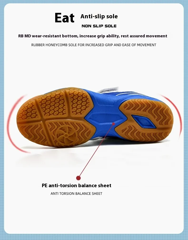 Breathable And Non Slip Lightweight Badminton Shoes