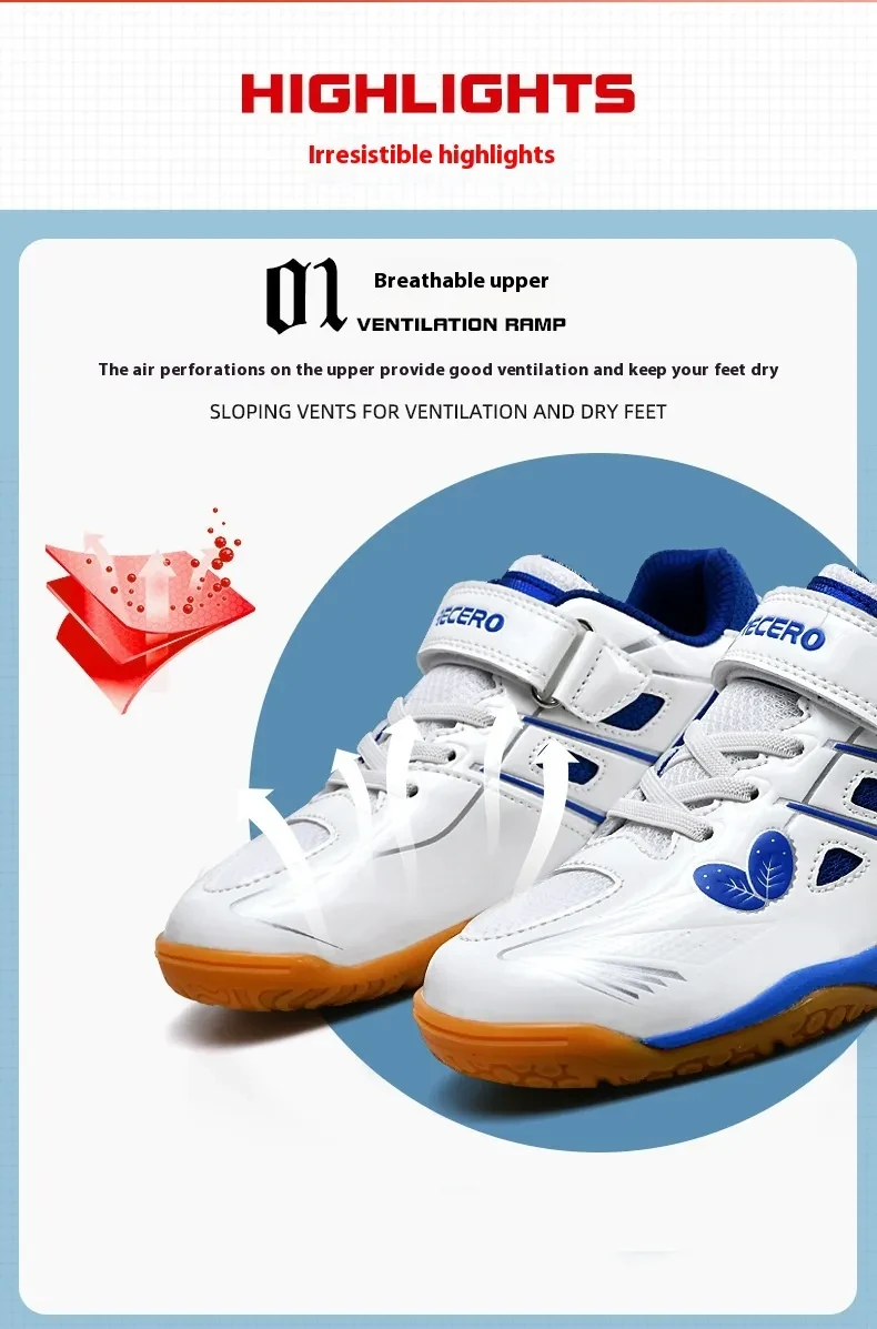 Breathable And Non Slip Lightweight Badminton Shoes