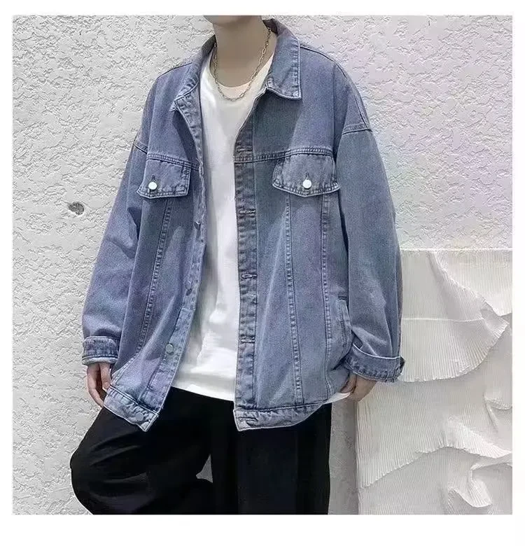 Ins Autumn Loose-fitting Denim Clothes Jacket