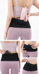 High-stretch Large Capacity Sports Multifunctional Security Breathable Corset Portable Gym Loose Elastic Waist Pack Invisible Fitness