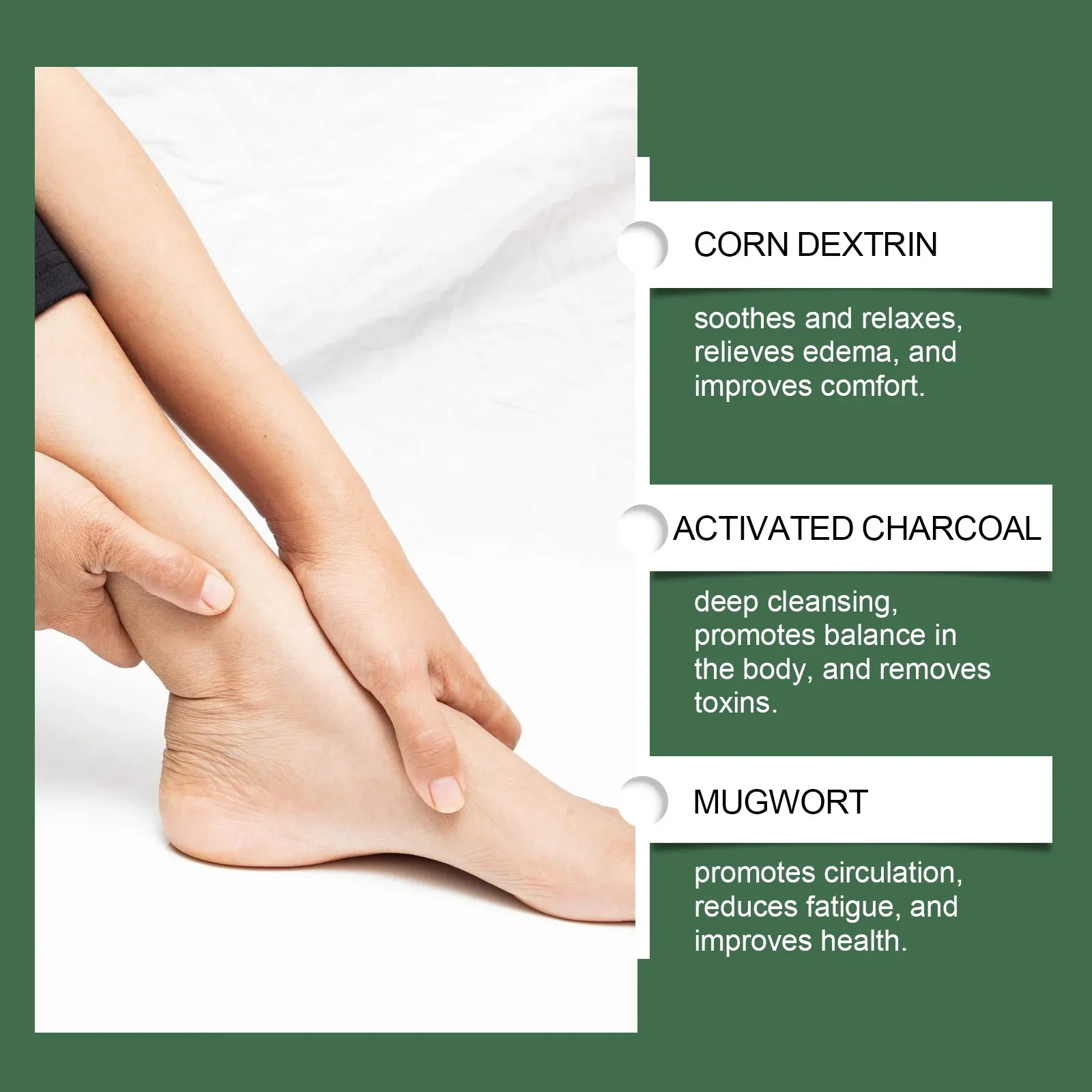 Body Relief Discomfort Daily Foot Cleaning Massage Care Foot Patch