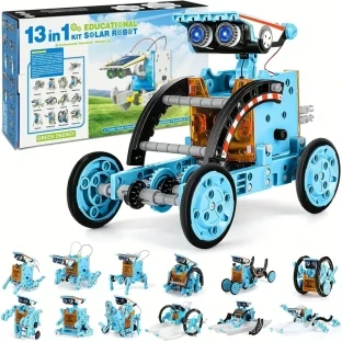 STEM 13-in-1 Solar Robot Construction Kit for Kids