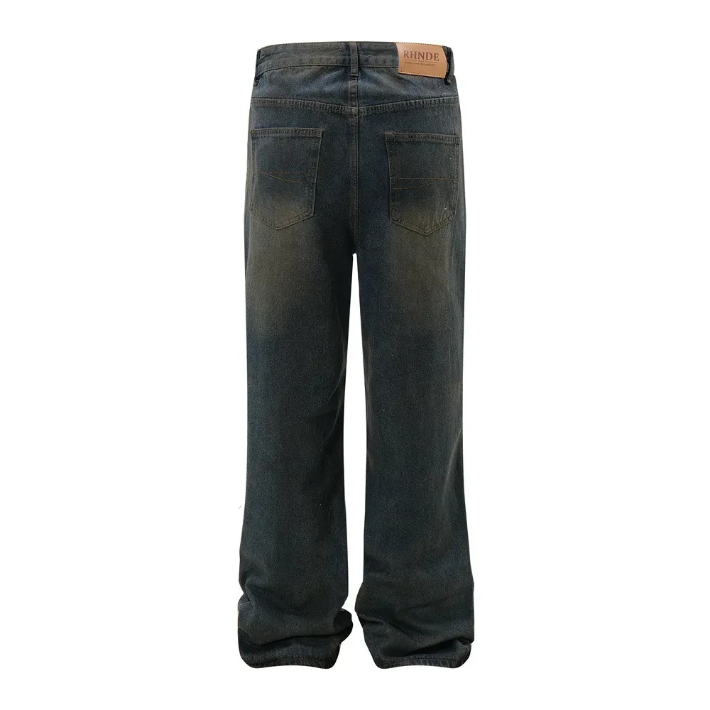Make Old Ripped Dirty Denim Trousers For Men