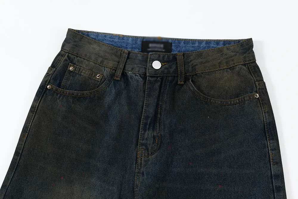 Make Old Ripped Dirty Denim Trousers For Men